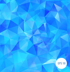 Abstract polygonal background