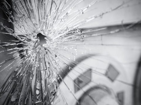 Broken Glass  shattered wreck surface Texture Background