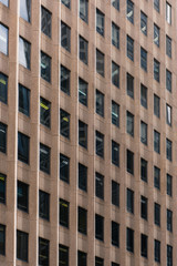 Shot of exterior of corporate office buildings