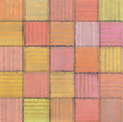 striped mixed patchwork blurry square pattern background