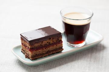 Cake and coffee