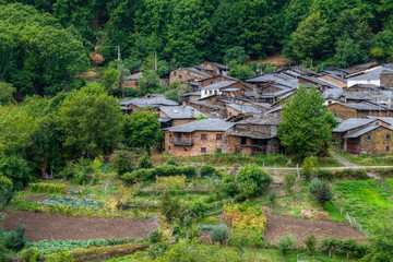 Beautiful old village of stone houses