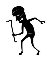 Burglar vector