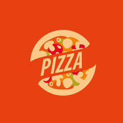 pizza vector logo