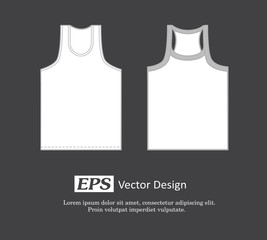 Set of Two Vest Vector
