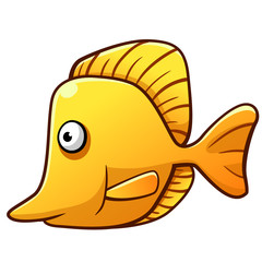 Butterflyfish cartoon