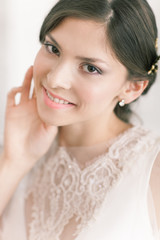 Wedding. Beautiful bride portrait