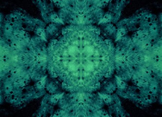 Abstract cyan spiritual beautiful wonderful ornate background image