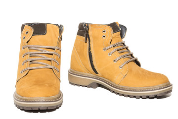 shoes on a white background