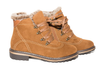  female shoes on a white background