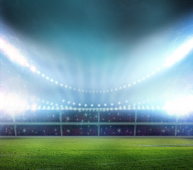 Fototapeta premium stadium in lights