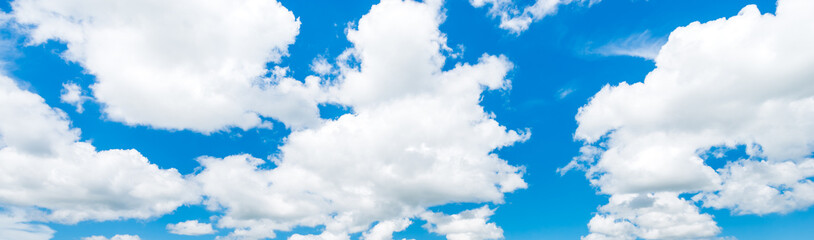 Clouds with blue sky background