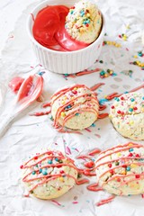 Funfetti cookies
