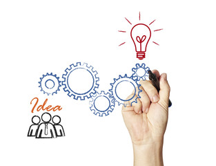 abstract gear wheels.