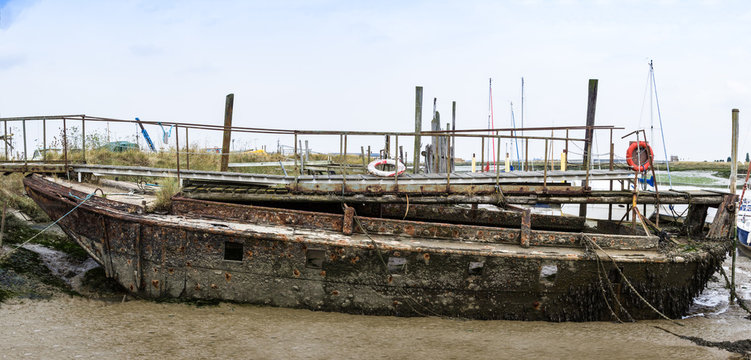 Disused Iron Barge