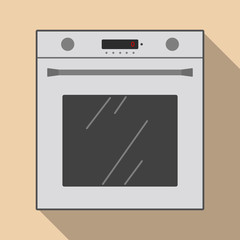 Oven icon vector