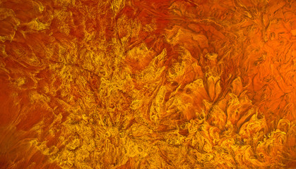 Abstract background color brown oil paint mixed flows