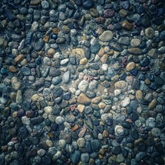 Kieselsteinboden - Textur 
