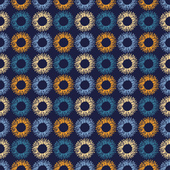 Ethnic boho seamless pattern. Print. Repeating background. Cloth design, wallpaper.
