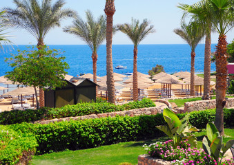 Fototapeta premium Resort in Sharm El Sheikh.