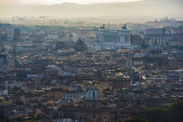 Fototapeta na wymiar Rome view