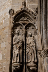 Santa Maria La Mayor Church Statues - Valderrobres - Spain