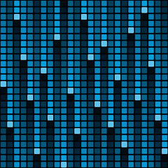 Pixel rain background