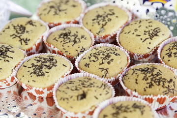 Chocolate homemade muffins