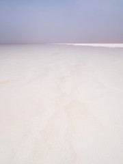 Salt desert and lake, Ethiopia