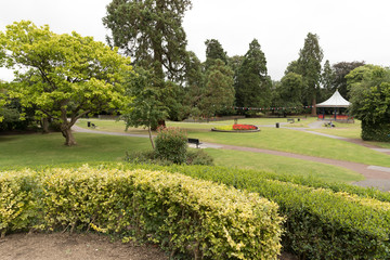 Obraz premium The town park in Alton, Hampshire, England