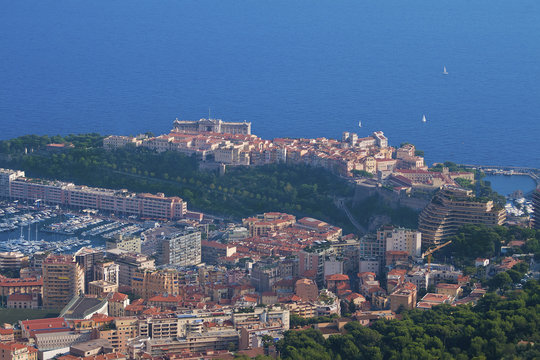 Monaco from above