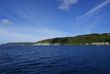 Wasser-Landschaft / F&auml;hre nach Rathlin Island - Nordirland