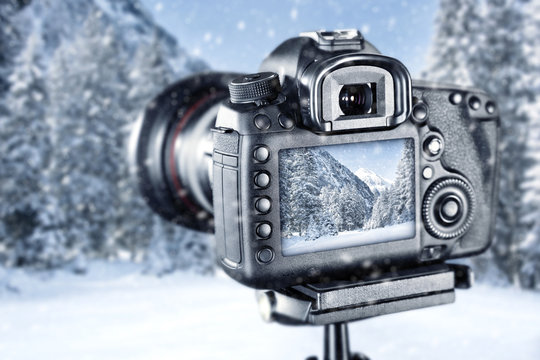 camera and winter time 