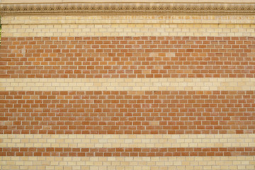 Lines bricks in two colors