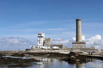 vue sur Penmarc'h et le phare d'Eckmühl en Bretagne