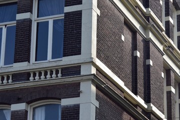 Cityscape in Amsterdam