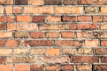 Vintage brick wall texture