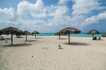 Aruba Beach in Winter