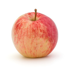 Red apple isolated on white background cutout