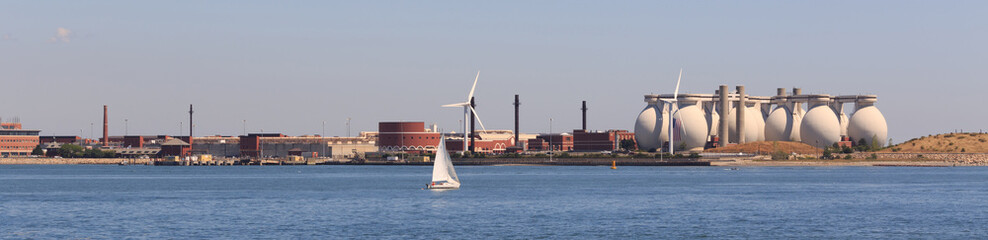 Deer Island Waste Water Treatment Plant