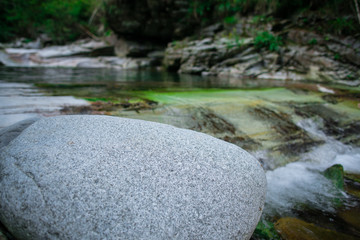 wild carpathian river