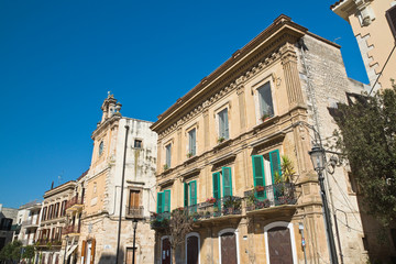 Alleyway. Acquaviva delle fonti. Puglia. Italy. 