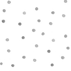 Seamless pattern with gray watercolor circles.