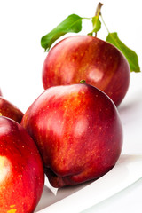 apples, apple on a white background
