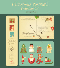 Christmas Postcard Costructor