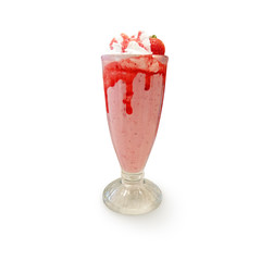 Strawberry smoothie Beverage drink