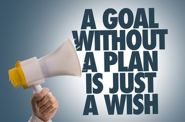 a Goal Without a Plan is Just a Wish