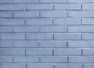 Classic blue brick wall pattern