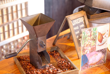 Equipment to produce chocolate in Zaandam, Netherlands