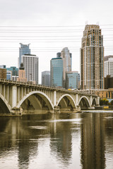 Bridge to Downtown Minneapolis